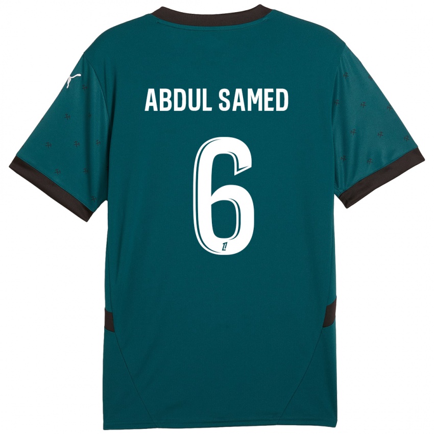 Niño Camiseta Salis Abdul Samed #6 Verde Oscuro 2ª Equipación 2024/25 La Camisa Perú