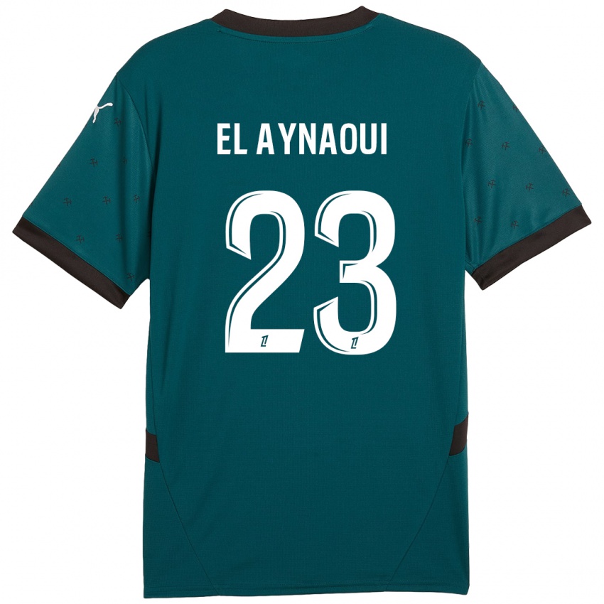 Niño Camiseta Neil El Aynaoui #23 Verde Oscuro 2ª Equipación 2024/25 La Camisa Perú