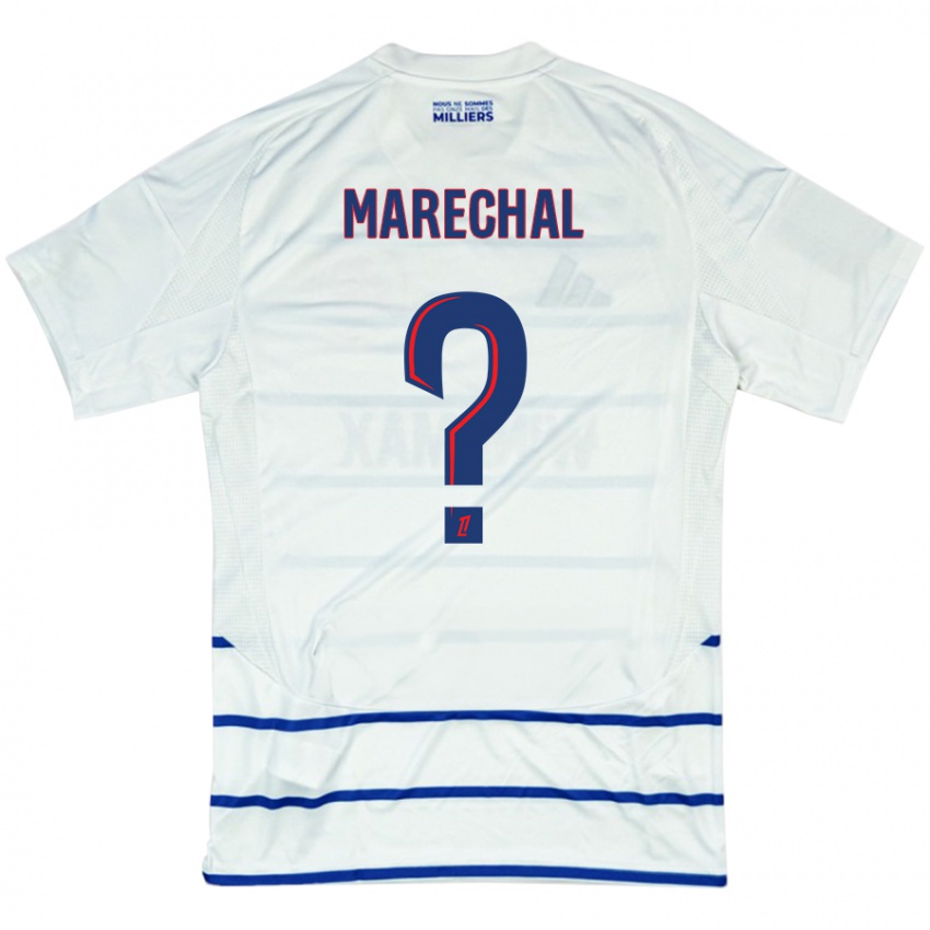 Niño Camiseta Max Marechal #0 Blanco Azul 2ª Equipación 2024/25 La Camisa Perú