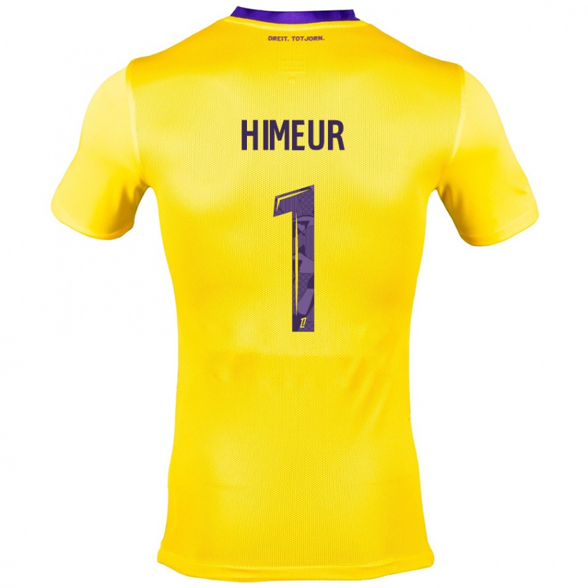 Niño Camiseta Thomas Himeur #1 Amarillo Morado 2ª Equipación 2024/25 La Camisa Perú