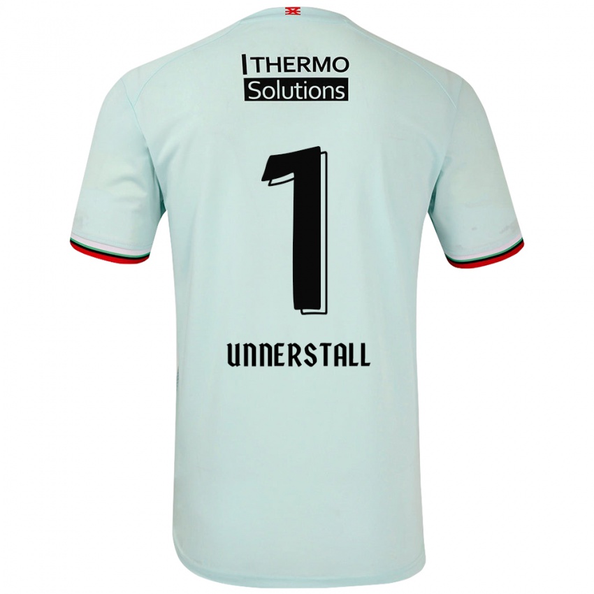 Niño Camiseta Lars Unnerstall #1 Verde Claro 2ª Equipación 2024/25 La Camisa Perú