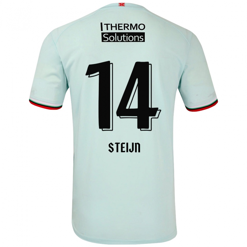 Niño Camiseta Sem Steijn #14 Verde Claro 2ª Equipación 2024/25 La Camisa Perú