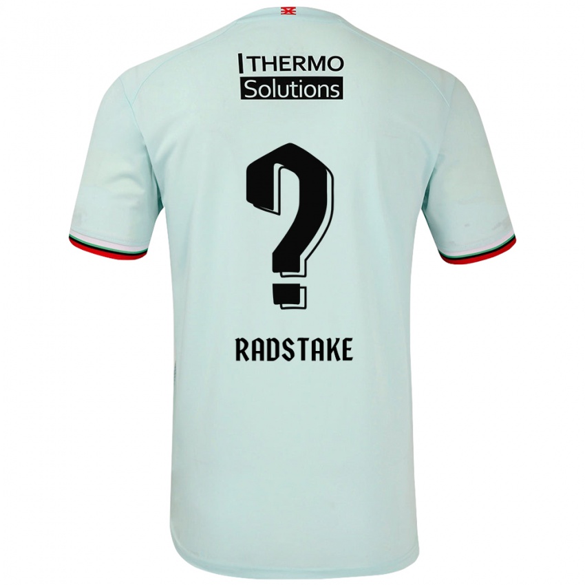 Niño Camiseta Ruben Radstake #0 Verde Claro 2ª Equipación 2024/25 La Camisa Perú