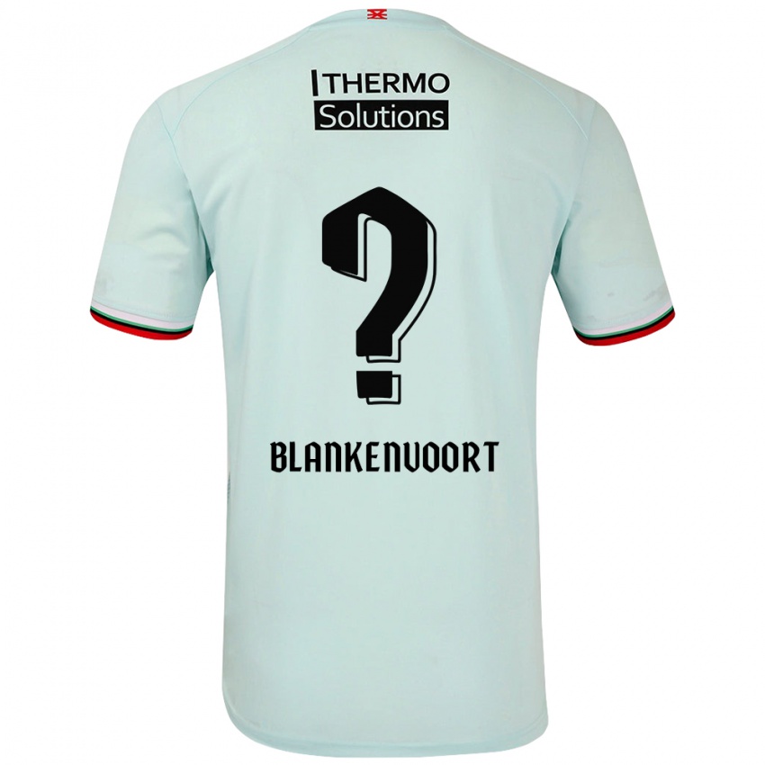 Niño Camiseta Rens Blankenvoort #0 Verde Claro 2ª Equipación 2024/25 La Camisa Perú