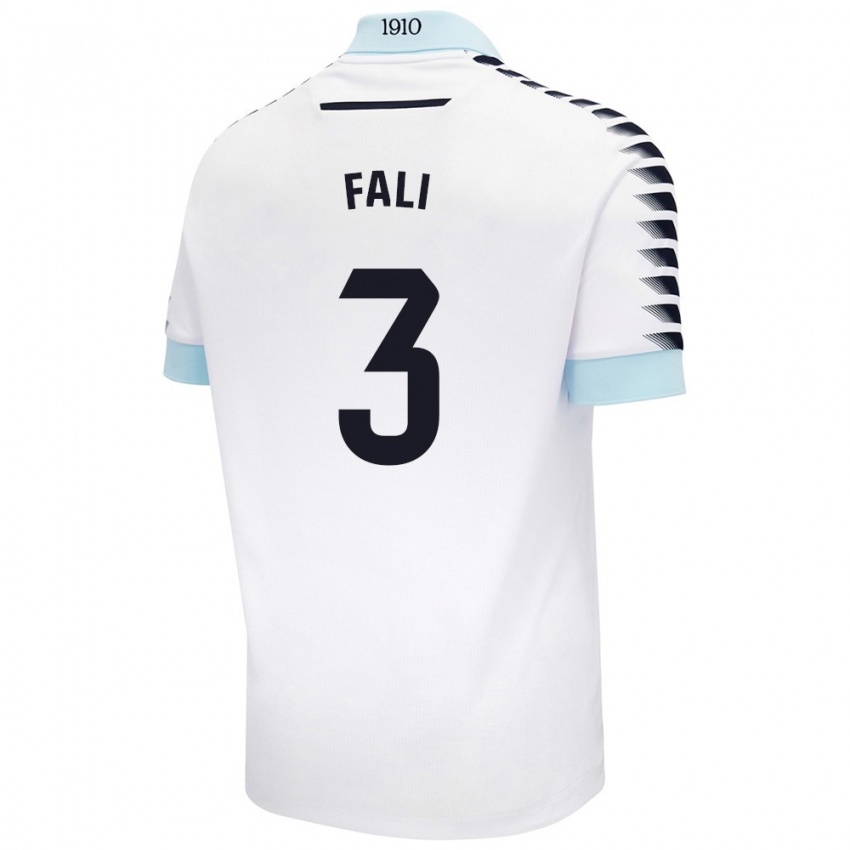 Niño Camiseta Fali #3 Blanco Azul 2ª Equipación 2024/25 La Camisa Perú