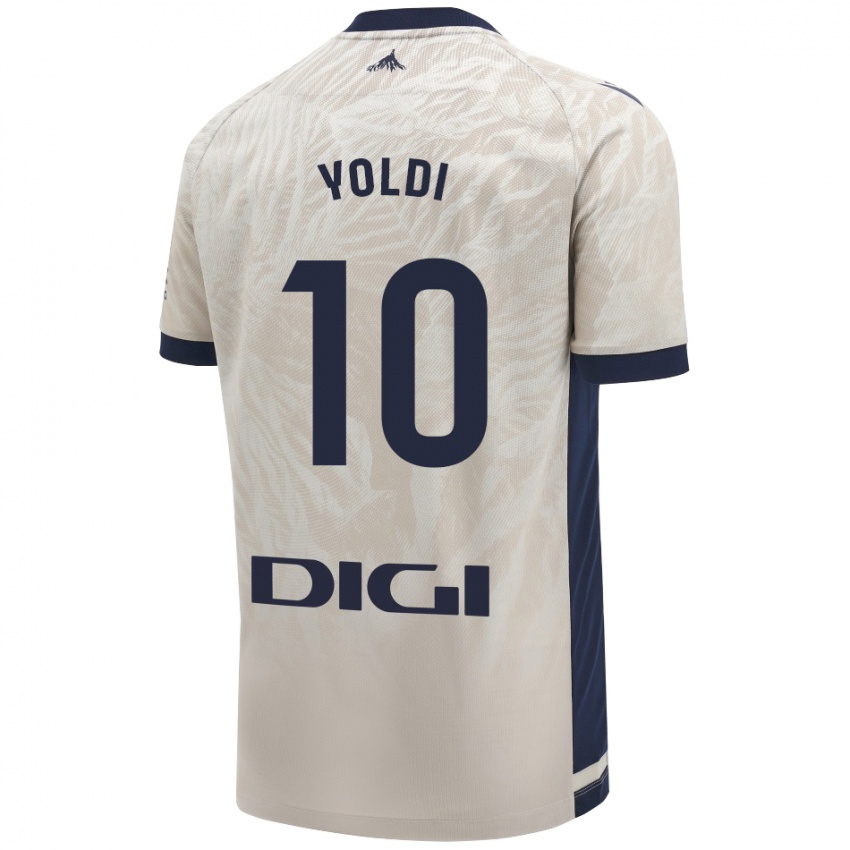 Niño Camiseta Ander Yoldi #10 Gris Claro 2ª Equipación 2024/25 La Camisa Perú