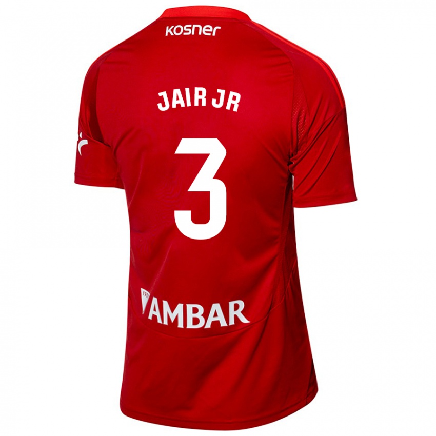 Niño Camiseta Jair Amador #3 Blanco Azul 2ª Equipación 2024/25 La Camisa Perú