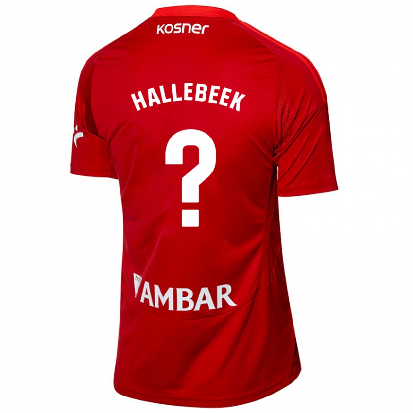 Niño Camiseta Boaz Hallebeek #0 Blanco Azul 2ª Equipación 2024/25 La Camisa Perú