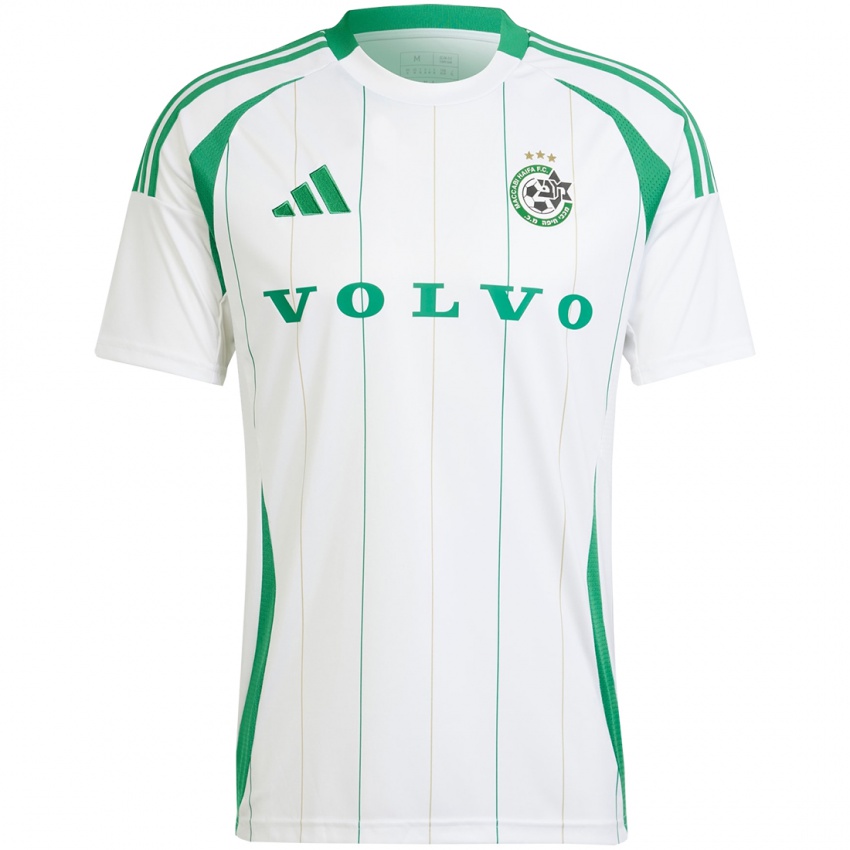 Niño Camiseta Nitai Greis #0 Blanco Verde 2ª Equipación 2024/25 La Camisa Perú