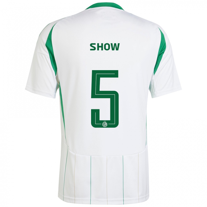 Niño Camiseta Show #5 Blanco Verde 2ª Equipación 2024/25 La Camisa Perú