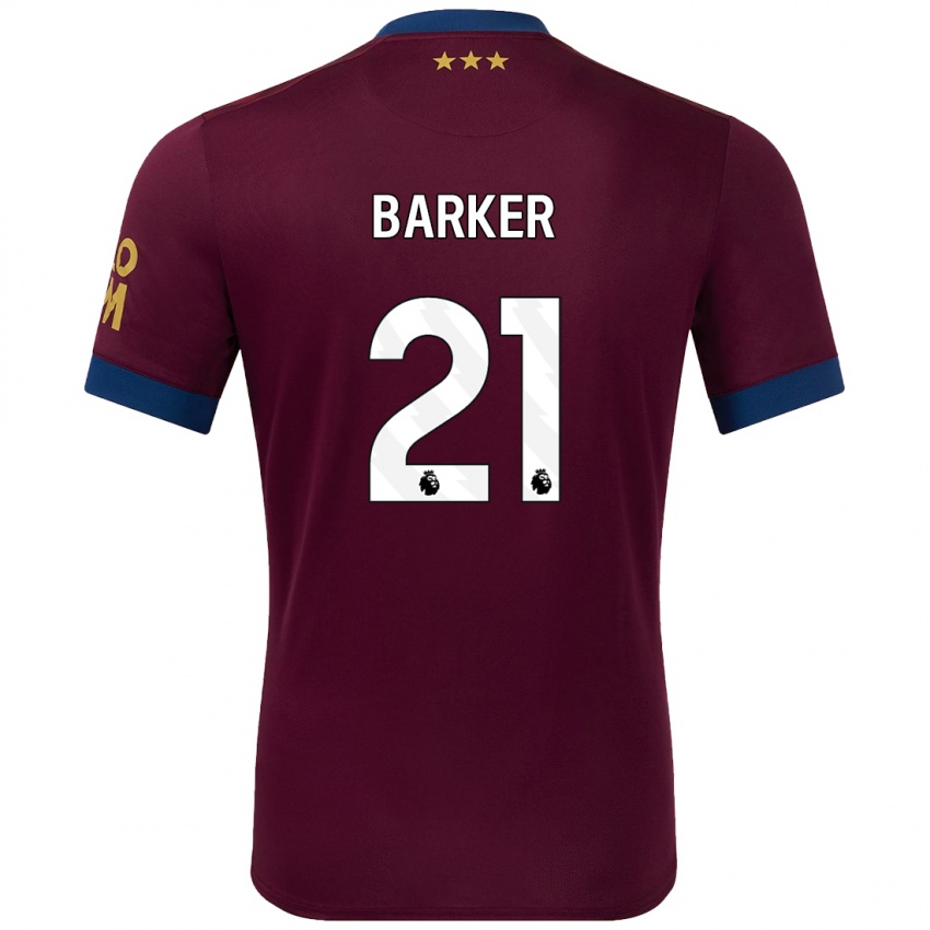 Niño Camiseta Maisy Barker #21 Marrón 2ª Equipación 2024/25 La Camisa Perú