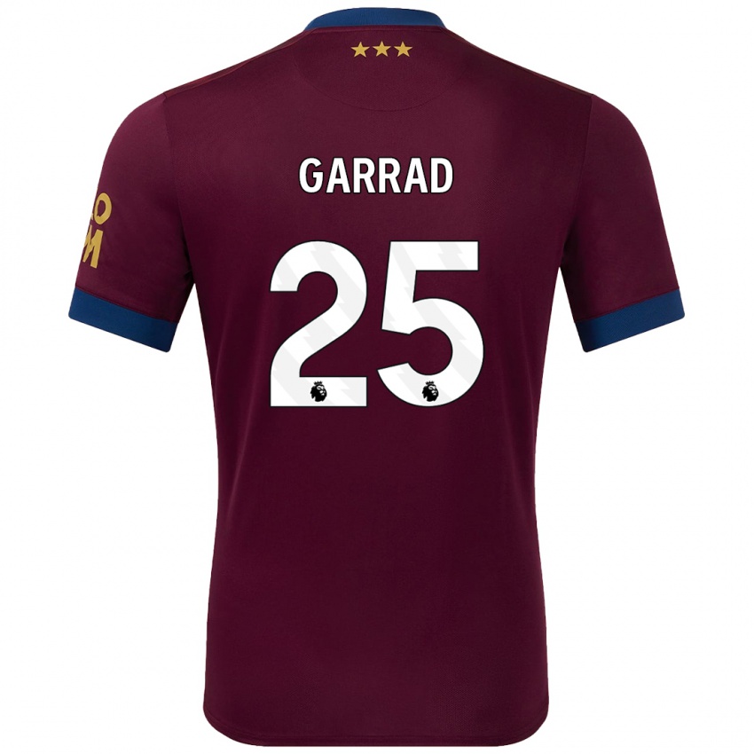 Niño Camiseta Grace Garrad #25 Marrón 2ª Equipación 2024/25 La Camisa Perú