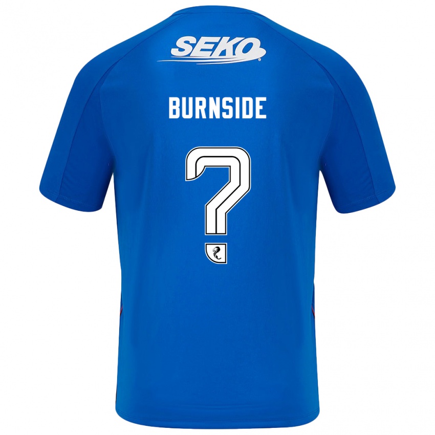 Hombre Camiseta Callum Burnside #0 Azul Oscuro 1ª Equipación 2024/25 La Camisa Perú