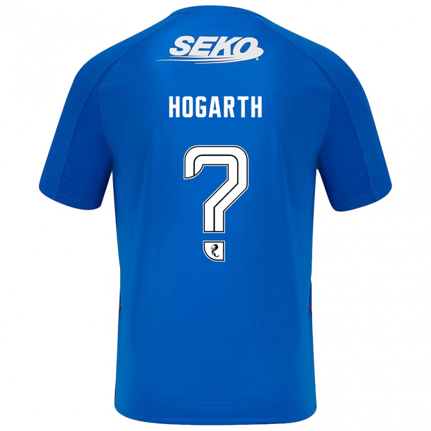 Hombre Camiseta Jay Hogarth #0 Azul Oscuro 1ª Equipación 2024/25 La Camisa Perú