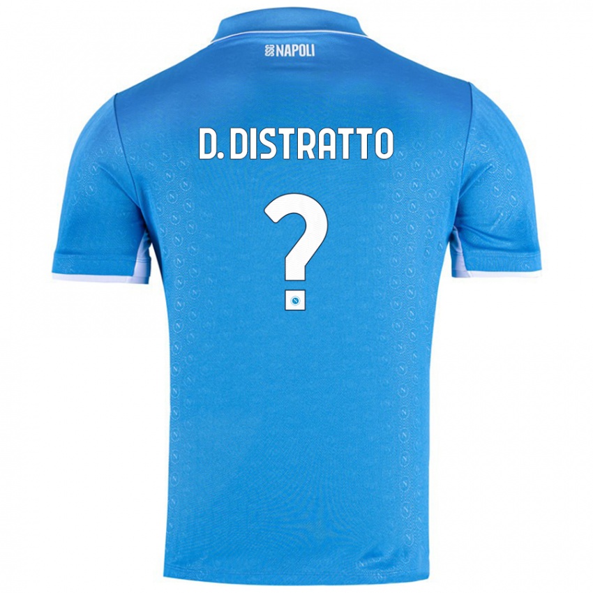 Hombre Camiseta Donato Distratto #0 Azul Cielo 1ª Equipación 2024/25 La Camisa Perú