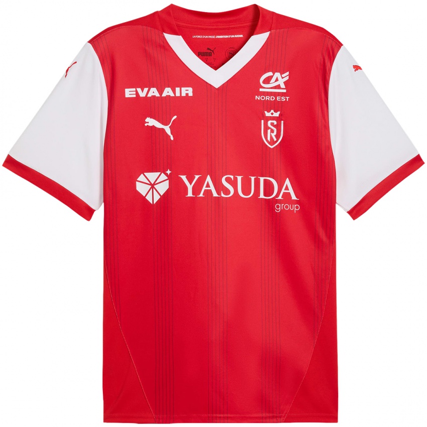 Hombre Camiseta Kayza Massey #1 Rojo Blanco 1ª Equipación 2024/25 La Camisa Perú