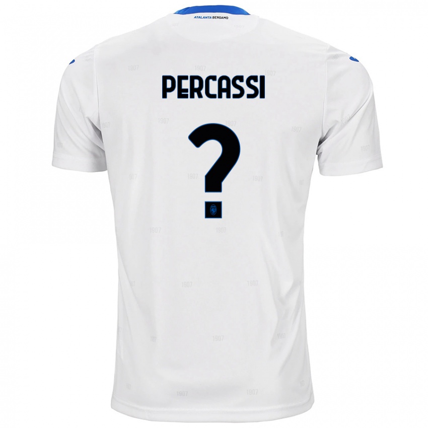 Hombre Camiseta Giovanni Percassi #0 Blanco 2ª Equipación 2024/25 La Camisa Perú