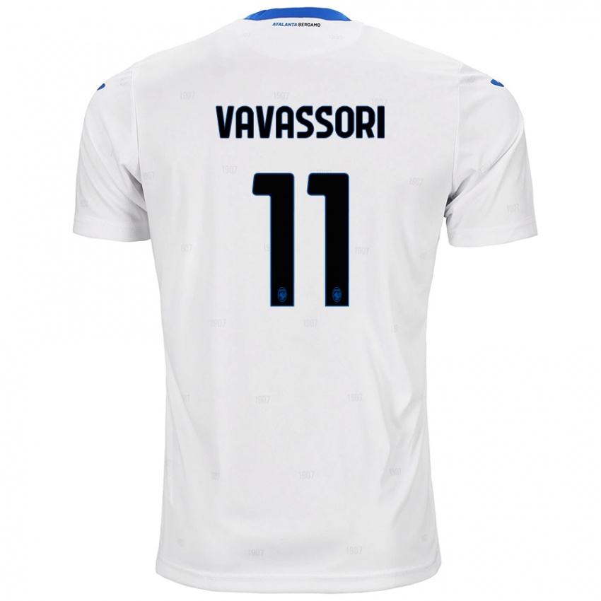 Hombre Camiseta Dominic Vavassori #11 Blanco 2ª Equipación 2024/25 La Camisa Perú