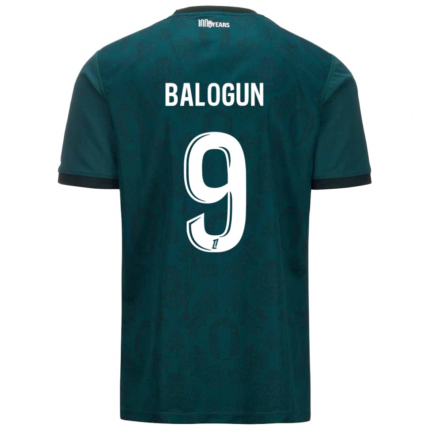 Hombre Camiseta Folarin Balogun #9 Verde Oscuro 2ª Equipación 2024/25 La Camisa Perú