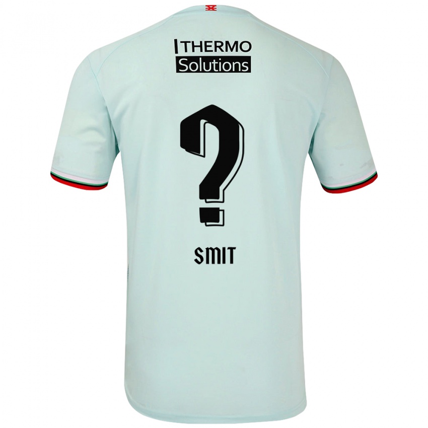 Hombre Camiseta Mauro Smit #0 Verde Claro 2ª Equipación 2024/25 La Camisa Perú