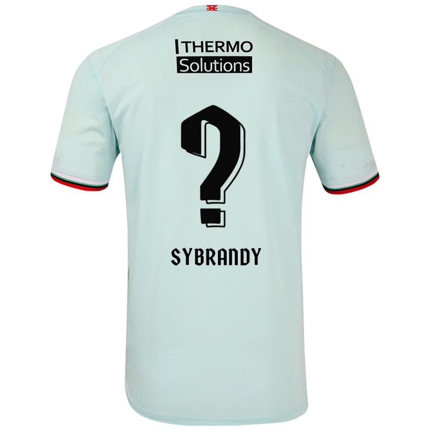 Hombre Camiseta Sander Sybrandy #0 Verde Claro 2ª Equipación 2024/25 La Camisa Perú