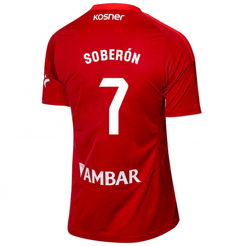 Hombre Camiseta Mario Soberón #7 Blanco Azul 2ª Equipación 2024/25 La Camisa Perú