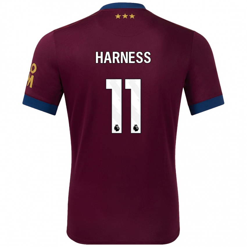 Hombre Camiseta Marcus Harness #11 Marrón 2ª Equipación 2024/25 La Camisa Perú