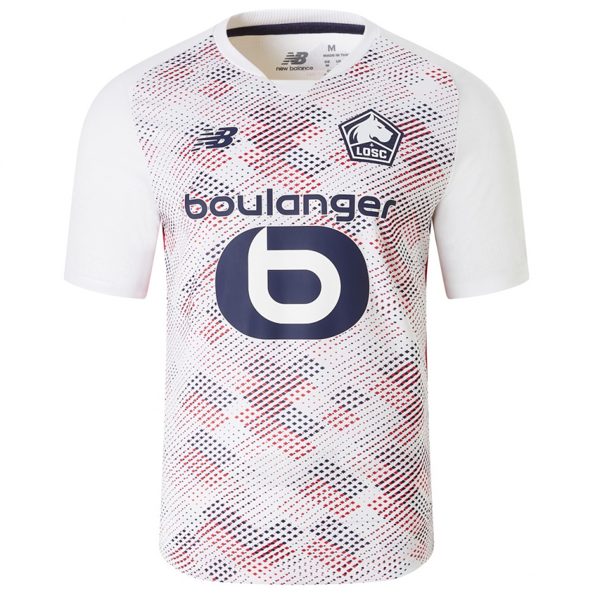 Mujer Camiseta Taylor Beitz #30 Blanco Azul Real 2ª Equipación 2024/25 La Camisa Perú