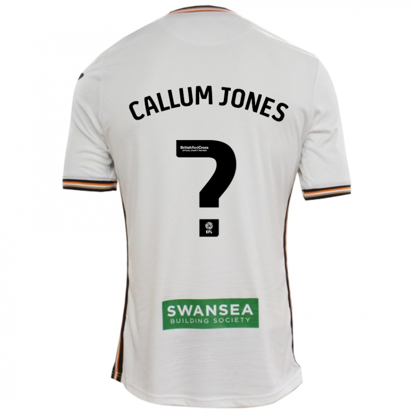 Niño Camiseta Callum Jones #0 Blanco 1ª Equipación 2024/25 La Camisa Perú