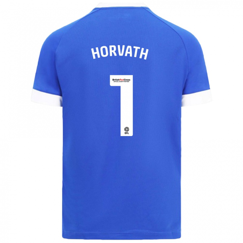 Niño Camiseta Ethan Horvath #1 Azul Cielo 1ª Equipación 2024/25 La Camisa Perú