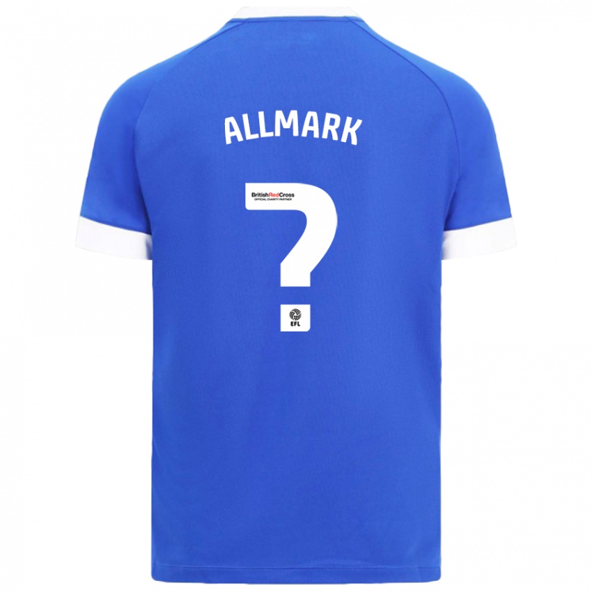 Niño Camiseta Hayden Allmark #0 Azul Cielo 1ª Equipación 2024/25 La Camisa Perú