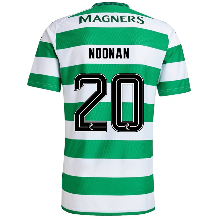 Niño Camiseta Saoirse Noonan #20 Verde Blanco 1ª Equipación 2024/25 La Camisa Perú