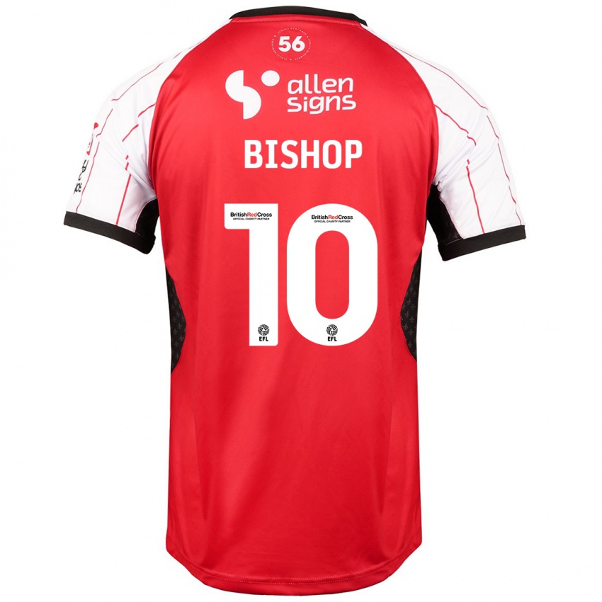 Niño Camiseta Teddy Bishop #10 Blanco 1ª Equipación 2024/25 La Camisa Perú