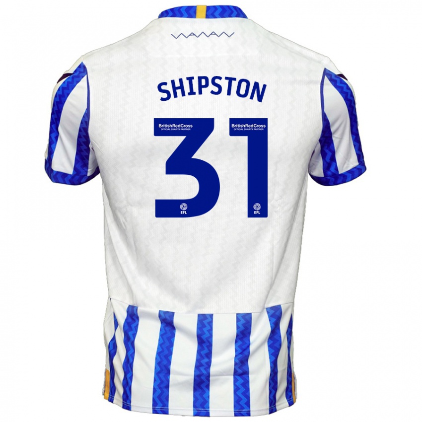 Niño Camiseta Rio Shipston #31 Azul Blanco 1ª Equipación 2024/25 La Camisa Perú