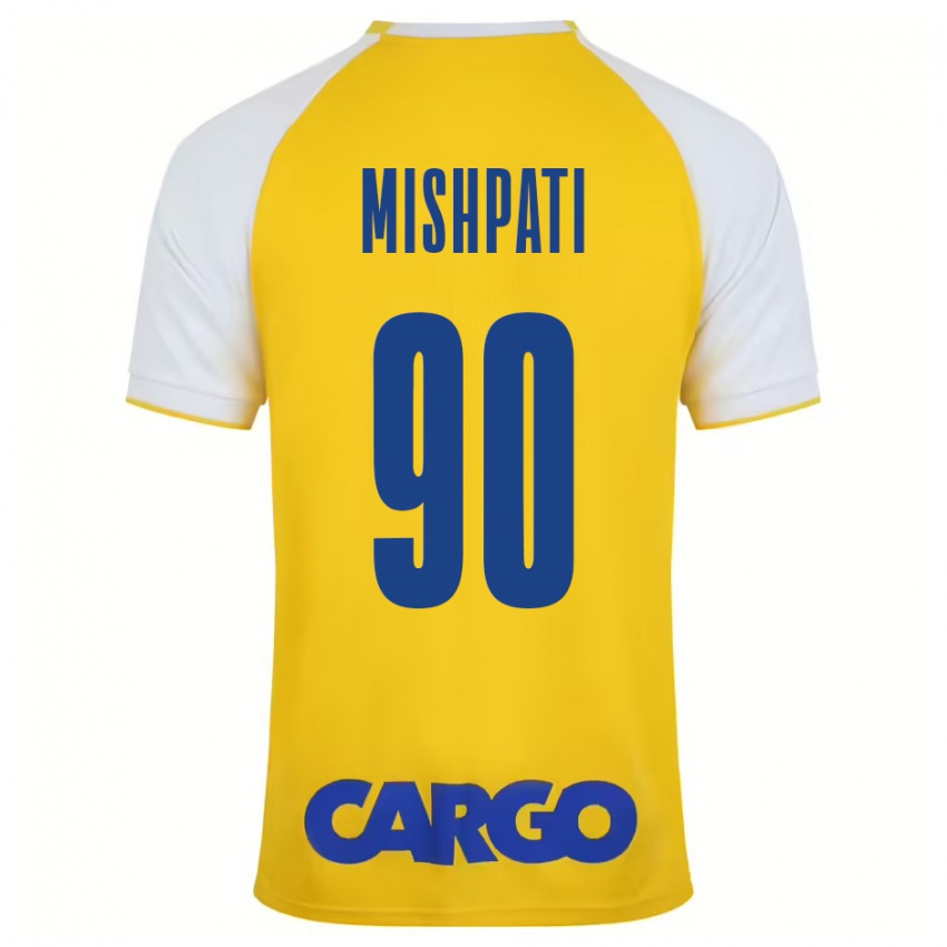 Niño Camiseta Roi Mishpati #90 Amarillo Blanco 1ª Equipación 2024/25 La Camisa Perú