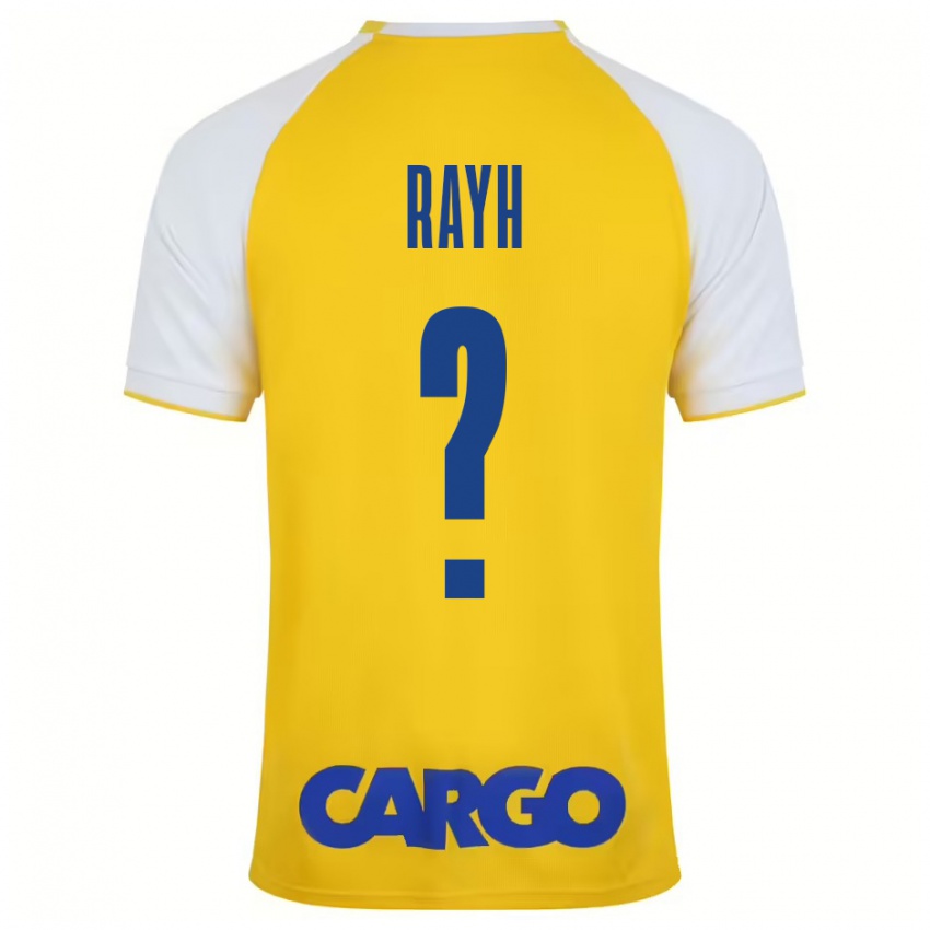 Niño Camiseta Guy Rayh #0 Amarillo Blanco 1ª Equipación 2024/25 La Camisa Perú