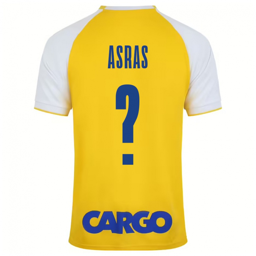 Niño Camiseta Lotem Asras #0 Amarillo Blanco 1ª Equipación 2024/25 La Camisa Perú