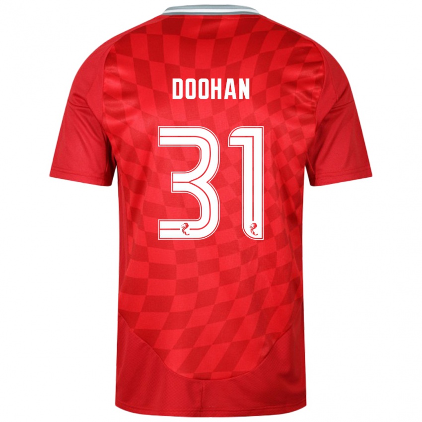 Niño Camiseta Ross Doohan #31 Rojo 1ª Equipación 2024/25 La Camisa Perú