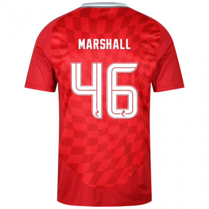 Niño Camiseta Findlay Marshall #46 Rojo 1ª Equipación 2024/25 La Camisa Perú