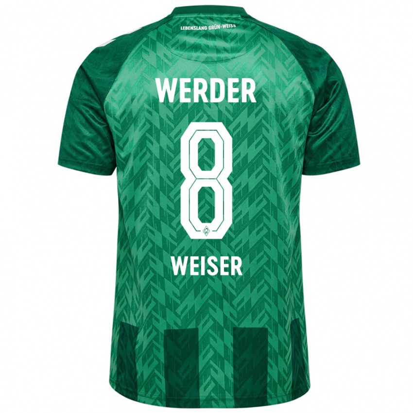 Niño Camiseta Mitchell Weiser #8 Verde 1ª Equipación 2024/25 La Camisa Perú