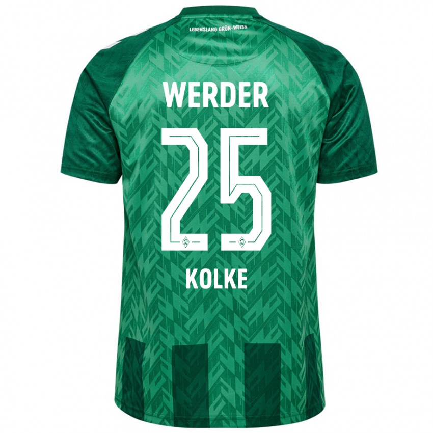 Niño Camiseta Markus Kolke #25 Verde 1ª Equipación 2024/25 La Camisa Perú