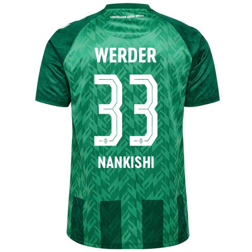 Niño Camiseta Abdenego Nankishi #33 Verde 1ª Equipación 2024/25 La Camisa Perú