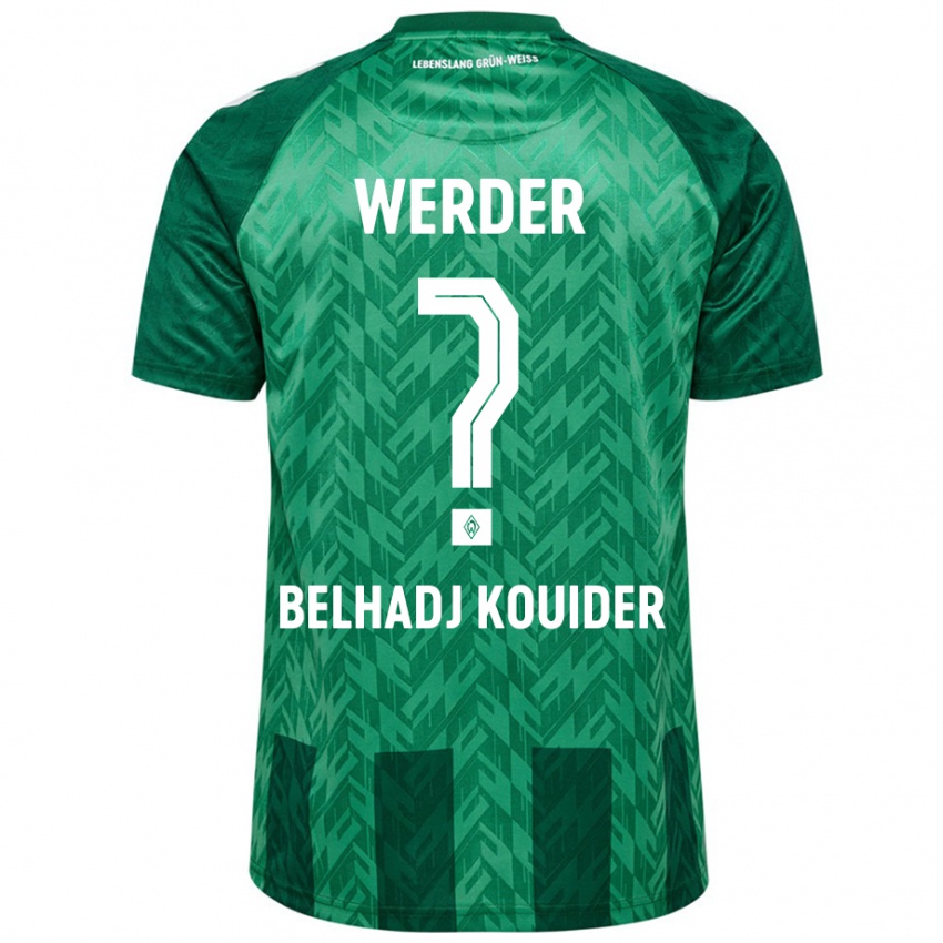 Niño Camiseta Mahfoud Belhadj Kouider #0 Verde 1ª Equipación 2024/25 La Camisa Perú