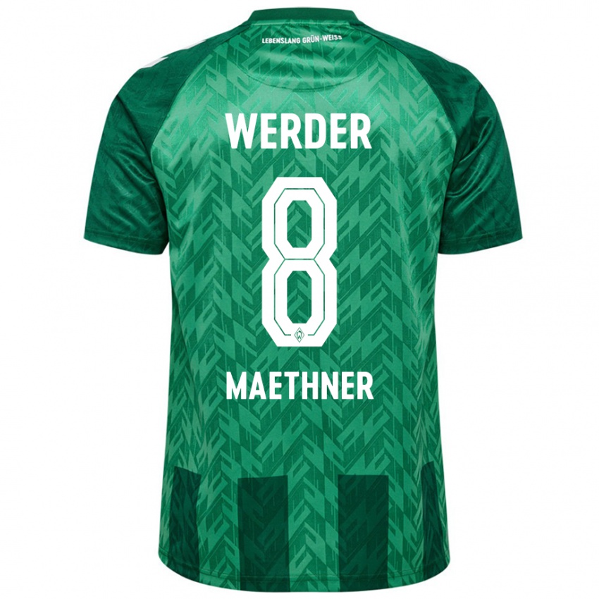 Niño Camiseta Finn Maethner #8 Verde 1ª Equipación 2024/25 La Camisa Perú