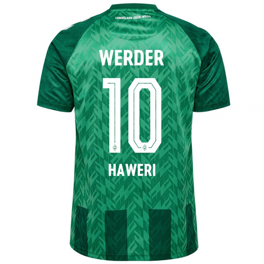 Niño Camiseta Adrian Haweri #10 Verde 1ª Equipación 2024/25 La Camisa Perú