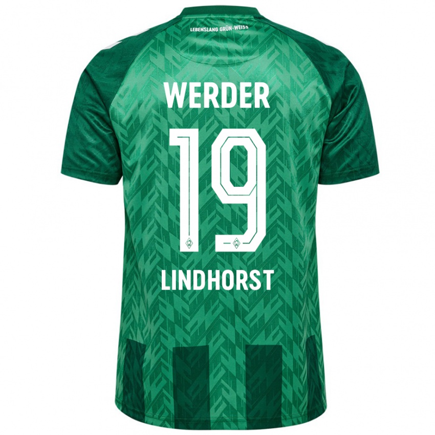 Niño Camiseta Jerrit Lindhorst #19 Verde 1ª Equipación 2024/25 La Camisa Perú