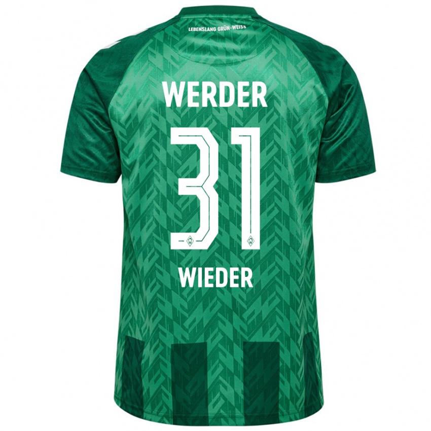 Niño Camiseta Verena Wieder #31 Verde 1ª Equipación 2024/25 La Camisa Perú