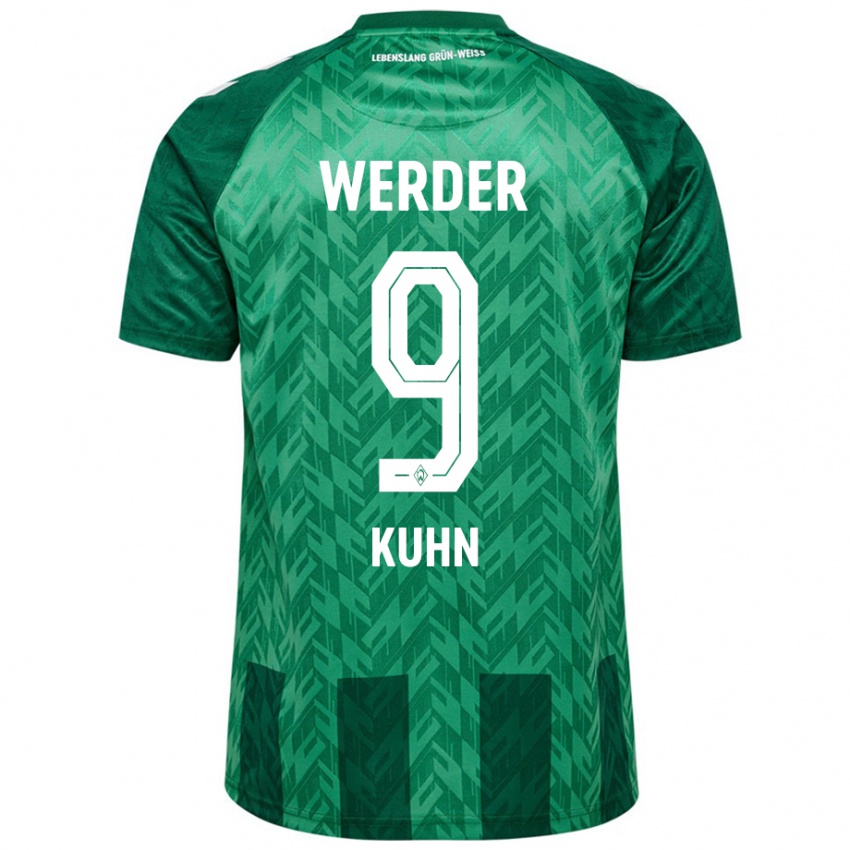 Niño Camiseta Philipp Kühn #9 Verde 1ª Equipación 2024/25 La Camisa Perú