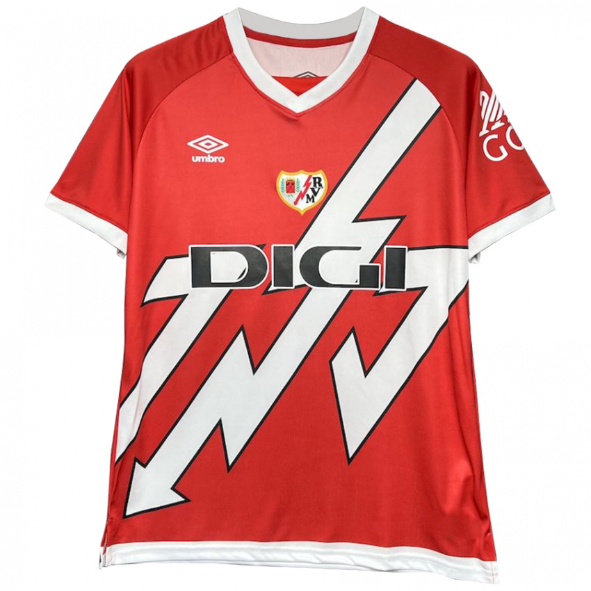 Niño Camiseta Esther Calderón #28 Blanco Rojo 1ª Equipación 2024/25 La Camisa Perú