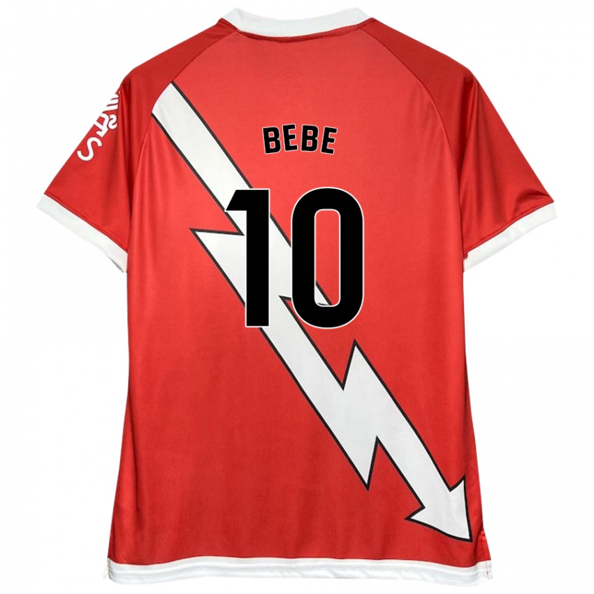 Niño Camiseta Bebé #10 Blanco Rojo 1ª Equipación 2024/25 La Camisa Perú